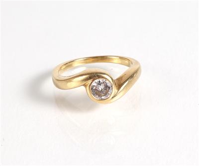 Solitärring 0,43 ct - Schmuck, Kunst & Antiquitäten