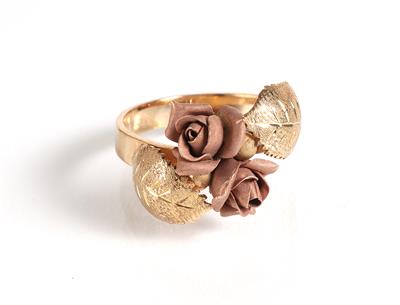 Damenring "Wiener Rose" - Schmuck, Kunst & Antiquitäten