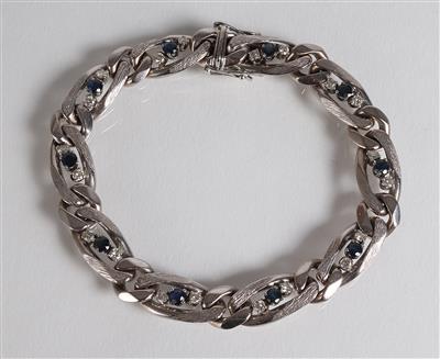 Brillantarmkette zus. ca. 1 ct - Jewellery, antiques and art