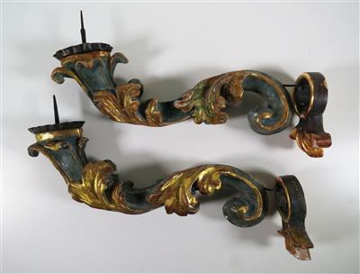 Paar Wandappliken, vermutlich 18. Jahrhundert - Gioielli, arte e antiquariato