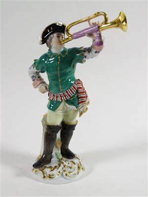 Trompeter aus der "Galanten Kapelle", - Schmuck, Kunst & Antiquitäten