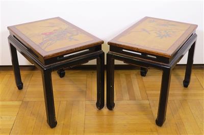 Paar Beistelltische in asiatischer Stilform, 20. Jahrhundert - Gioielli, arte e antiquariato