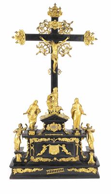 Tischstand-Altarkruzifix nach - Schmuck, Kunst & Antiquitäten