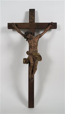 Kruzifix, Alpenländisch, 18./19. Jahrhundert - Jewellery, Works of Art and art