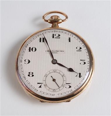 Taschenuhr Chronometre Irisa - Klenoty, umění a starožitnosti