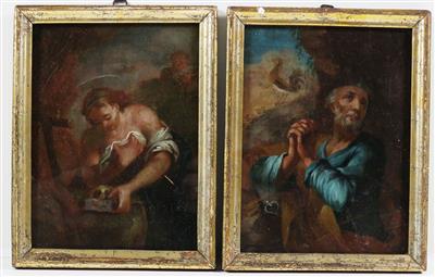 Zwei Andachtsbilder, Österreichisch um 1800 - Gioielli, arte e antiquariato