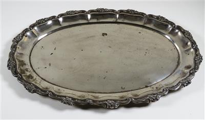 Silberplatte, Ungarn, 1. Hälfte 20. Jahrhundert - Schmuck, Kunst & Antiquitäten