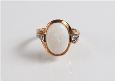 Brillant Opal Damenring - Jewellery, Works of Art and art