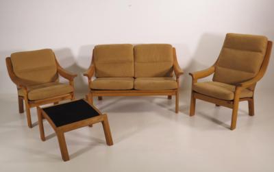 Vierteilige Sitzgruppe, Poul Jeppesen, Dänemark, 1960er-Jahre - Klenoty, umění a starožitnosti