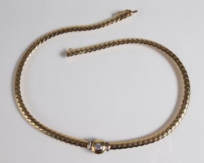 Brillant Collier ca. 0,25 ct - Antiques, art and jewellery