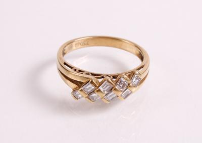 Diamant Damenring zus. ca. 0,40 ct - Schmuck, Kunst & Antiquitäten