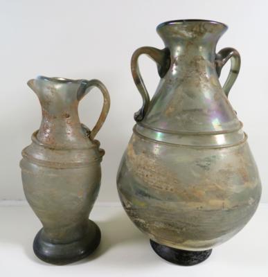 Vase und Krug, wohl Seguso Vetri d'Arte, Murano, 2. Hälfte 20. Jahrhundert - Antiques, art and jewellery