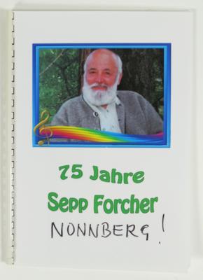 Broschiertes Gedenken 75 Jahre Sepp Forcher "Nonnberg" - Z pozůstalosti SEPP FORCHER