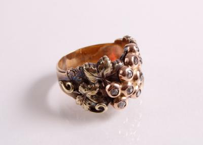 Altschliffdiamant Ring zus. ca. 0,45 ct - Antiques, art and jewellery
