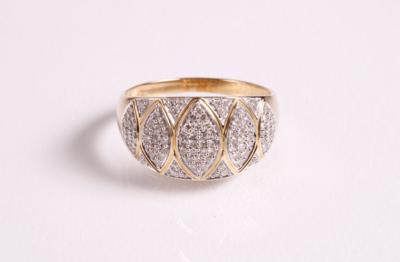 Diamant Damenring zus. ca. 0,75 ct - Antiques, art and jewellery