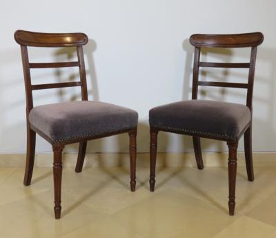 Paar Sessel im englischen Regency-Stil, 1. Hälfte 20. Jahrhundert - Schmuck, Kunst & Antiquitäten