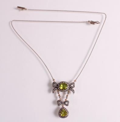 Diamantrauten Collier - Antiques, art and jewellery