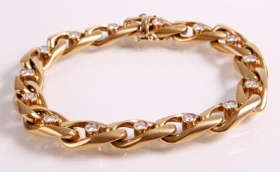 Brillant Armband zus. ca. 1 ct - Antiques, art and jewellery