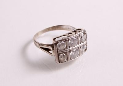 Brillant Diamantring zusammen ca. 1,60 ct - Antiques, art and jewellery