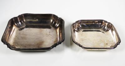 Satz von zwei unterschiedlich großen Silberschalen - Gebrüder Kühn, Schwäbisch Gmünd - Antiques, art and jewellery