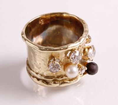 Altschliffdiamant Damenring zus. ca. 1,40 ct - Antiques, art and jewellery