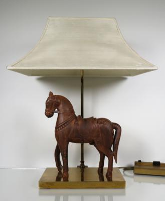 Tischlampe "Pferd", 20. Jahrhundert - Jewellery, art and antiques