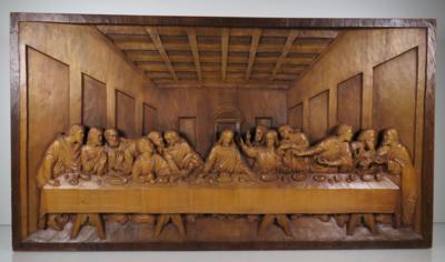 Das Abendmahl - Relief nach Leonardo da Vinci - Jewellery, antiques and art