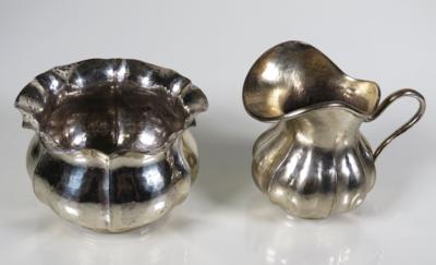 Konvolut Silberkännchen und Schüssel, Italien, 20. Jahrhundert - Schmuck, Kunst & Antiquitäten