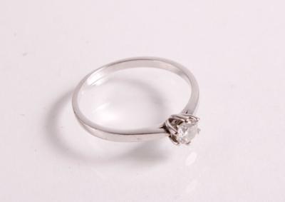 Solitärring 0,30 ct - Jewellery, antiques and art