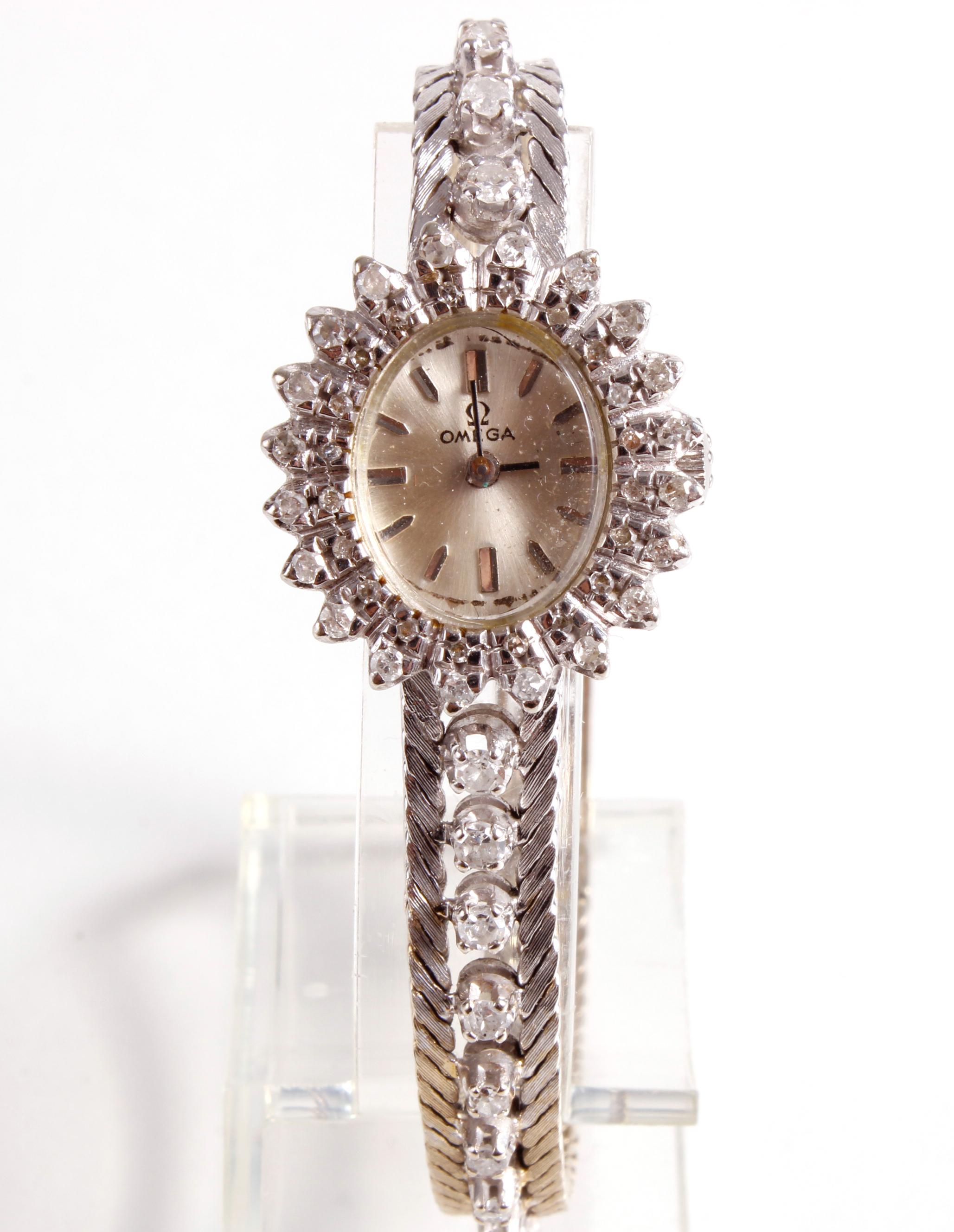 Omega Brillant Damen Armbanduhr - Schmuck, Kunst & Antiquitäten 2023/07/27  - Starting bid: EUR 2,000 - Dorotheum