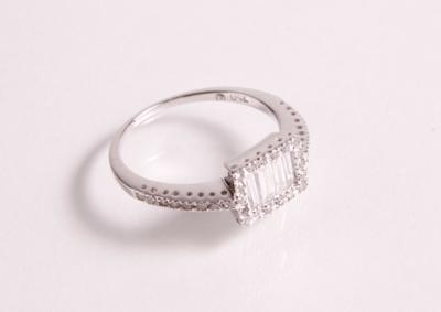 Diamant Damenring zus. ca. 0,50 ct - Schmuck, Kunst & Antiquitäten