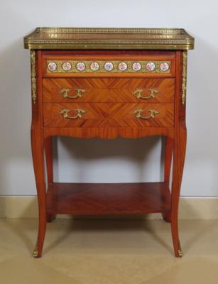Table en chiffonière im modifzierten Louis XVI-Stil - Klenoty, umění a starožitnosti