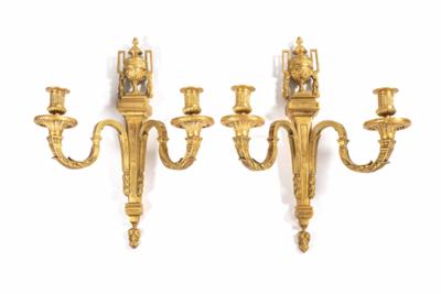 Paar Wandappliken im Louis XVI.-Stil, 19. Jahrhundert - Klenoty, umění a starožitnosti