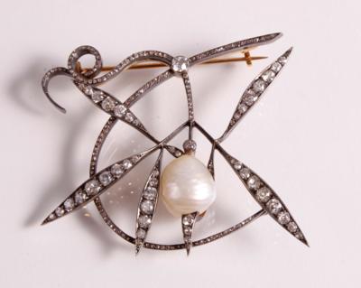 Altschliffdiamant Brosche - Jewellery and watches