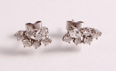 2 Brillant Diamant Ohrstecker ca. 1,10 ct - Šperky a hodinky