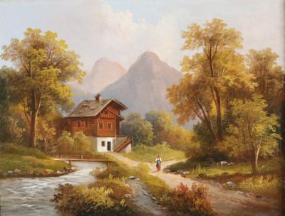 Landschaftsmaler, Österreich 19. Jahrhundert - Pictures and graphics from all eras