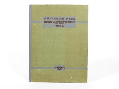 Austro Daimler und die Rennwettbewerbe 1922 - Automobilia