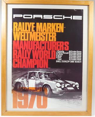 Porsche Plakat - Automobilia