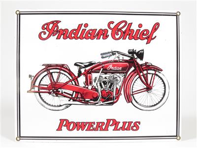 Indian Chief "Werbeschild" - Automobilia