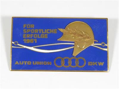 Auto-Union/DKW "Auszeichnung in Gold" - Automobilia