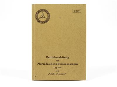 Mercedes Benz "Typ 770" - Automobilia