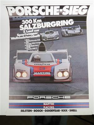 Porsche "Rennplakat" - Automobilia