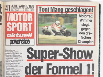 Zeitschrift "Motorsport aktuell" - Automobilia