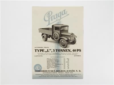 Praga "Type L" - Automobilia