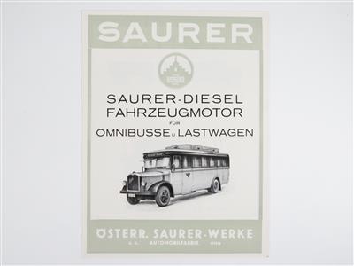 Saurer "Diesel-Motor - Automobilia