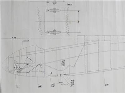 Segelflugzeug "DSF Olympia" - Automobilia