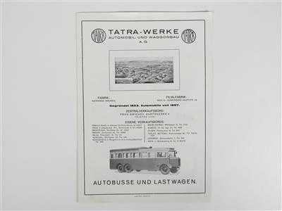 Tatra "Modellprogramm" - Automobilia