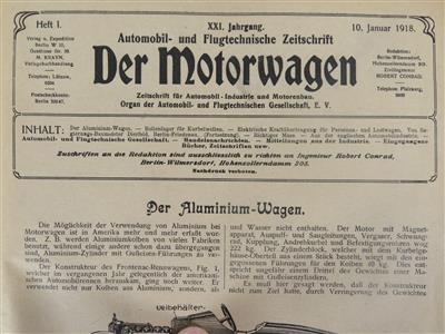 Der Motorwagen 1918 - Automobilia