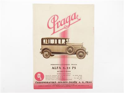 Praga "Personenkraftwagen" - Automobilia