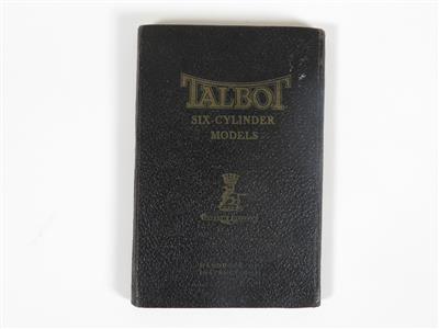 Talbot "Betriebsanleitung" - Automobilia